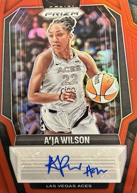2025 Prizm WNBA #SG-AW Signatures - Red /99