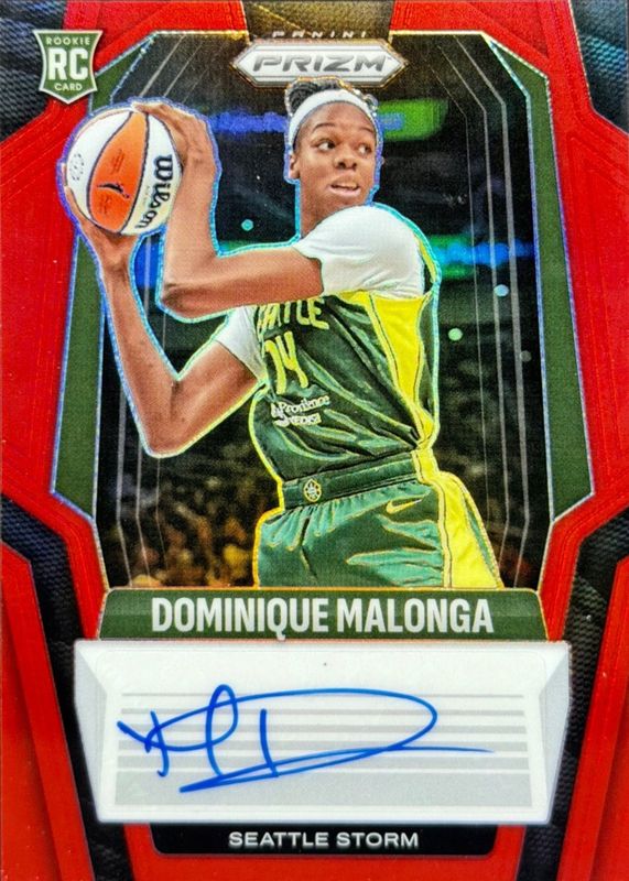 2025 Prizm WNBA #SG-DM Signatures - Red /99