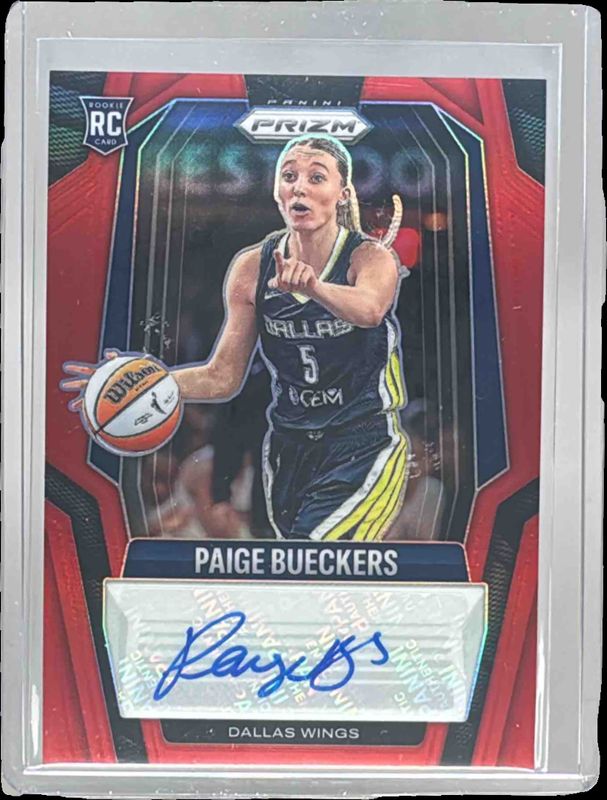 2025 Prizm WNBA #SG-PB Signatures - Red /99