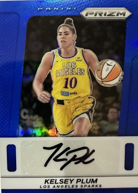 2025 Prizm WNBA #TB-KP Throwback Signatures - Blue /75