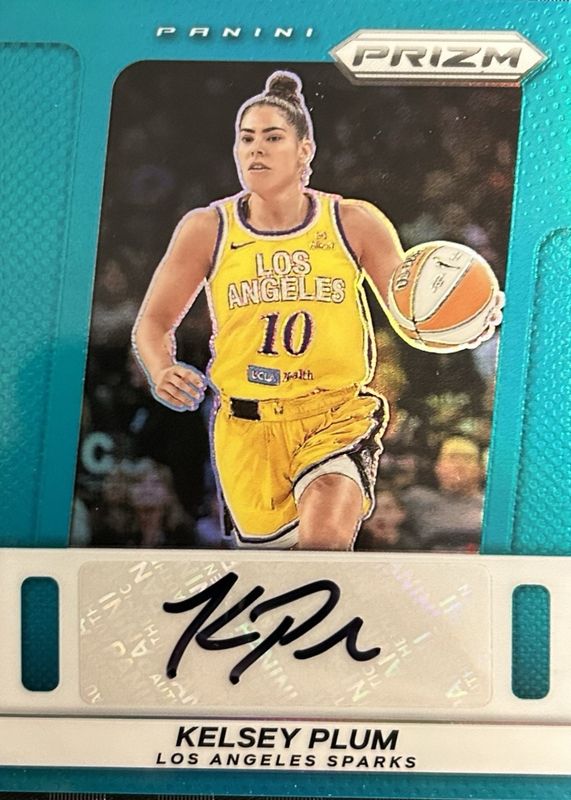 2025 Prizm WNBA #TB-KP Throwback Signatures - Teal /35