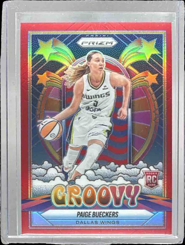 2025 Prizm WNBA #12 Groovy - Red /99