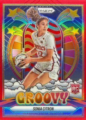 2025 Prizm WNBA #13 Groovy - Red /99