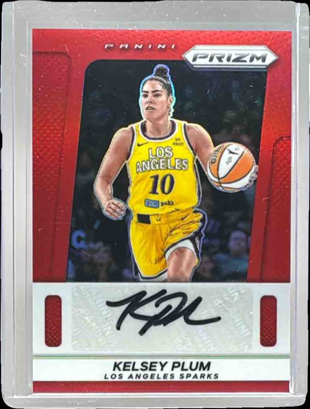 2025 Prizm WNBA #TB-KP Throwback Signatures - Red /99