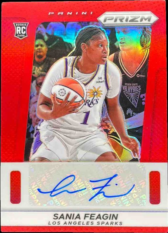 2025 Prizm WNBA #TB-SF Throwback Signatures - Red /99
