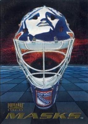 1996 Pinnacle #9 Masks