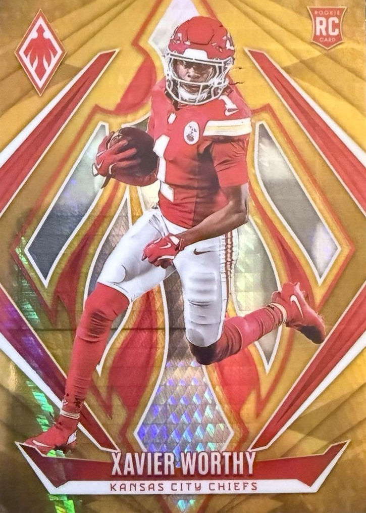 Xavier Worthy 2024 Phoenix #250 Gold Hyper /10 Price Guide - Sports ...