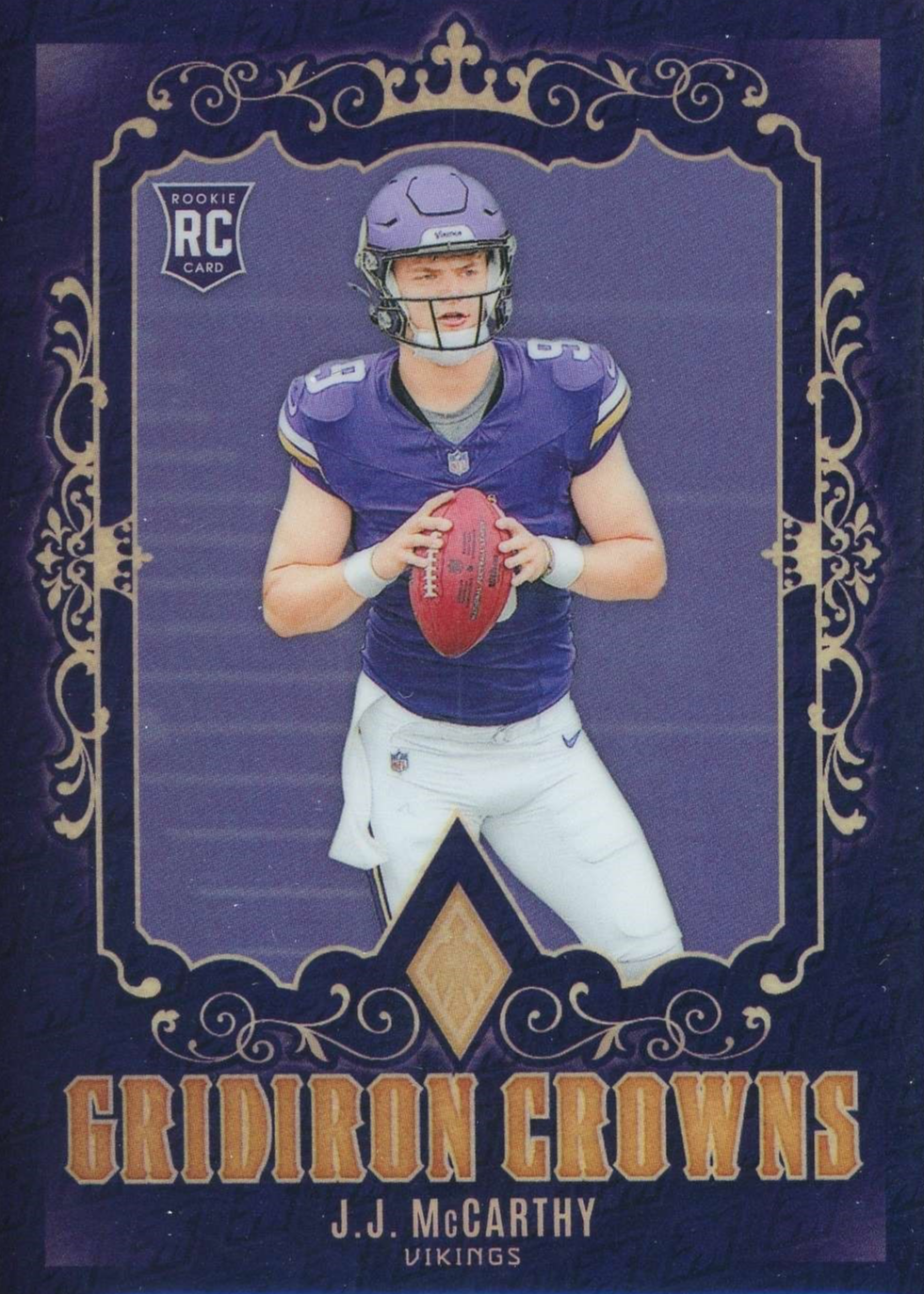 JJ McCarthy 2024 Phoenix #GC-JMY Gridiron Crowns /(SSP) Price