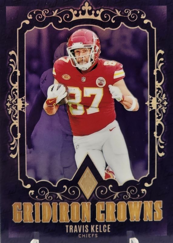 Travis Kelce 2024 Phoenix #GC-TKE Gridiron Crowns /(SSP) RAW