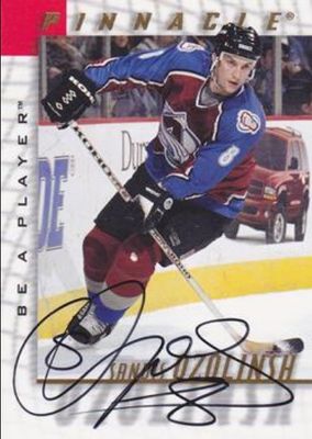 1997 Pinnacle Be a Player #115 Autographs