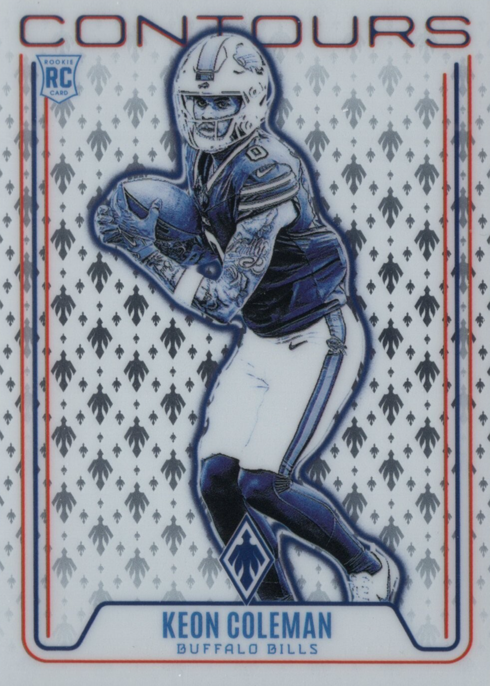 Keon Coleman 2024 Phoenix #CON-KCN Contours Price Guide - Sports