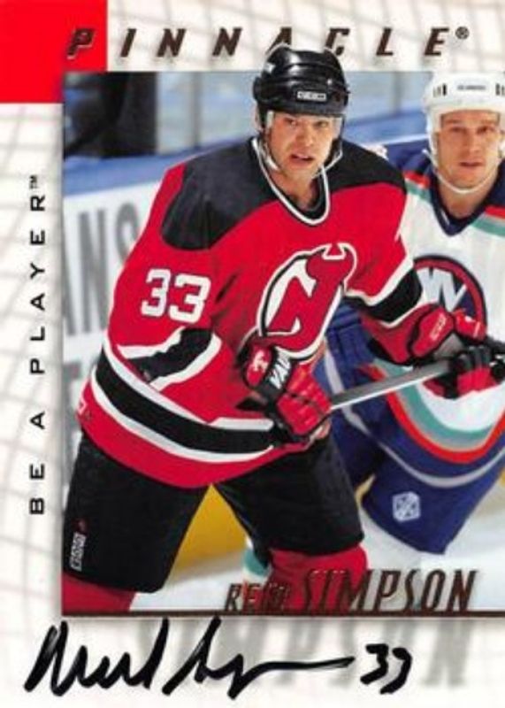 1997 Pinnacle Be a Player #47 Autographs