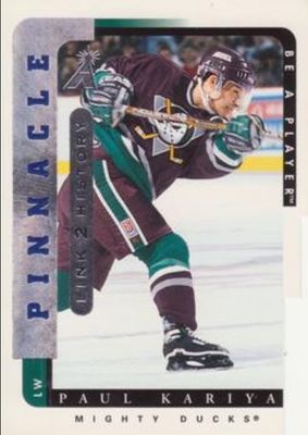 1996 Be A Player #LTH-6B Link 2 History