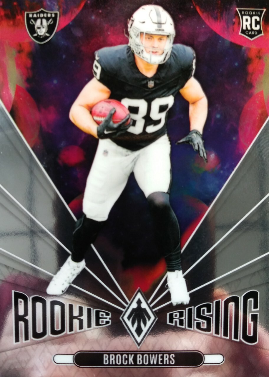Brock Bowers 2024 Phoenix #RR-BBS Rookie Rising Price Guide - Sports ...