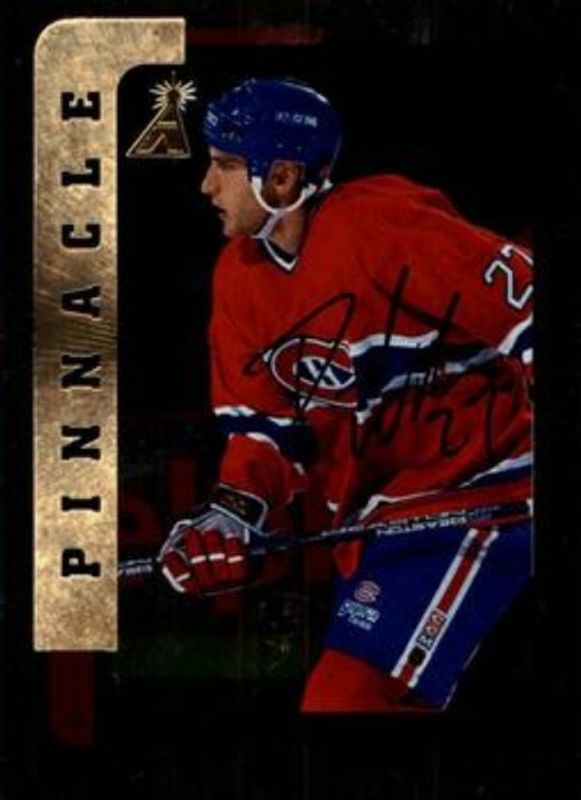 1996 Be A Player #108 Autographs - Silver