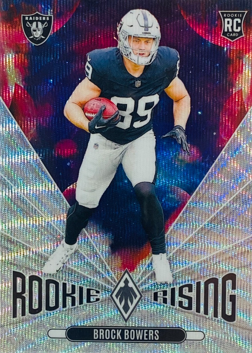 Brock Bowers 2024 Phoenix #RR-BBS Rookie Rising - Wave Price Guide ...