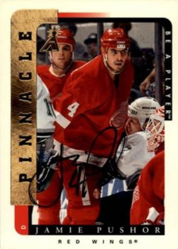 1996 Be A Player #102 Autograph