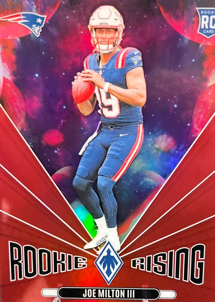 Joe Milton III 2024 Phoenix RRJMN Rookie Rising Red /99 Price Guide