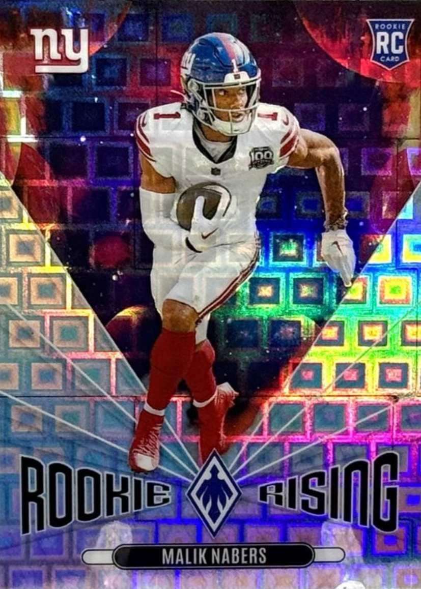 Malik Nabers 2024 Phoenix #RR-MNS Rookie Rising - Pandora Price Guide ...