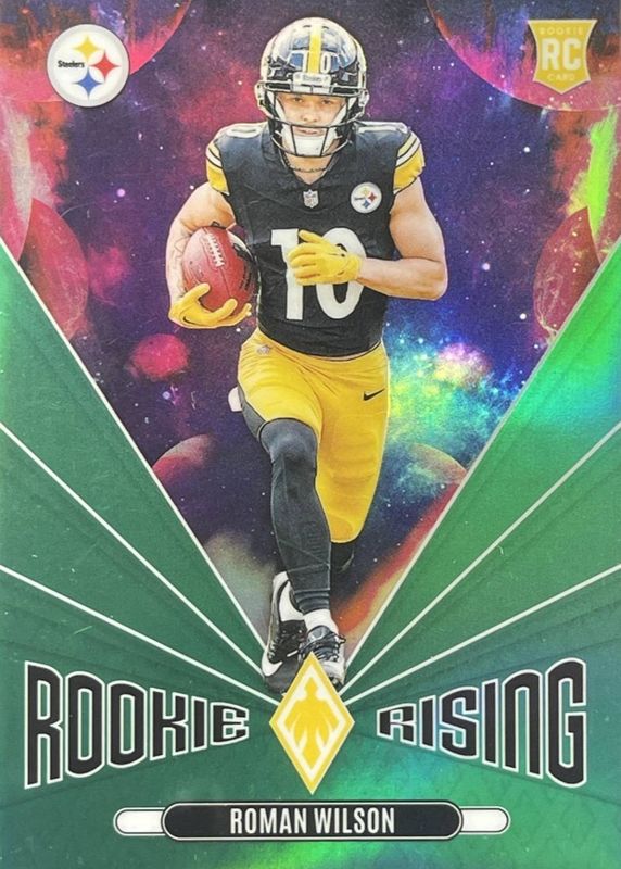 Roman Wilson 2024 Phoenix #RR-RWN Rookie Rising - Green /25 RAW