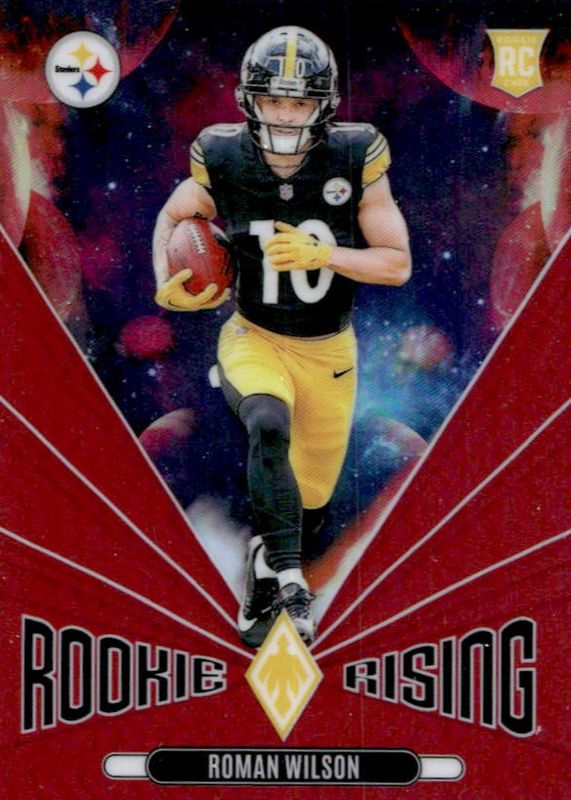 Roman Wilson 2024 Phoenix #RR-RWN Rookie Rising - Red /99 RAW