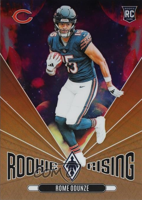Rome Odunze 2024 Phoenix #RR-ROE Rookie Rising - Bronze /75 Price Guide ...