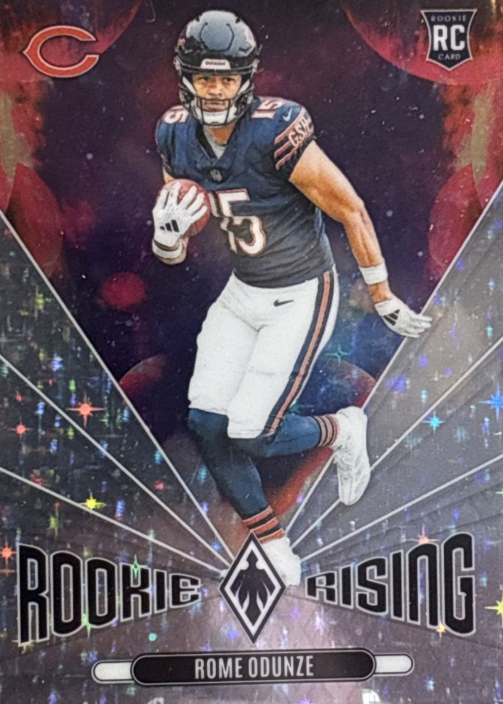 Rome Odunze 2024 Phoenix #RR-ROE Rookie Rising - Stars Price Guide ...