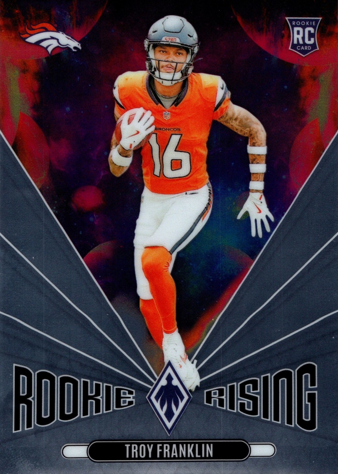 Troy Franklin 2024 Phoenix #RR-TFN Rookie Rising - Stars Price Guide ...