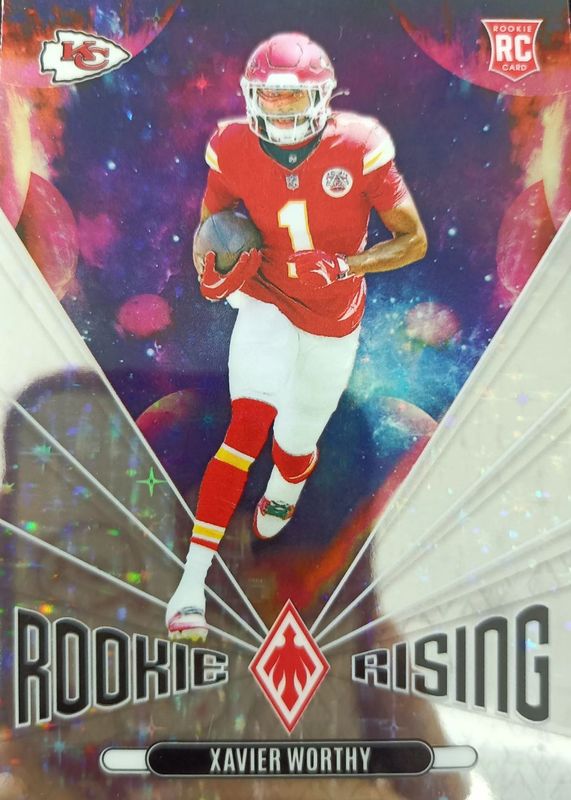 Xavier Worthy 2024 Phoenix #RR-XWY Rookie Rising - Stars RAW
