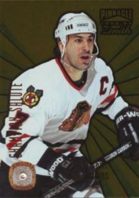 1996 Pinnacle Zenith #12 Champion Salute