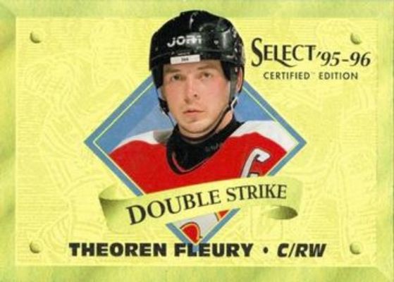 1995 Pinnacle Select Certified #13 Double Strike - Gold