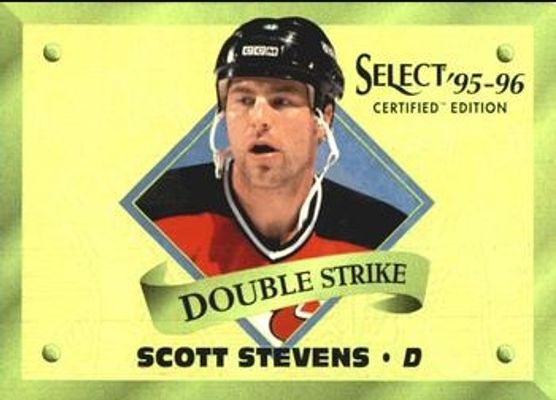 1995 Pinnacle Select Certified #18 Double Strike - Gold