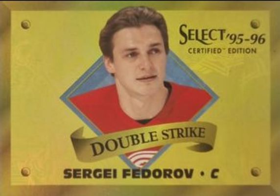 1995 Pinnacle Select Certified #14 Double Strike - Gold