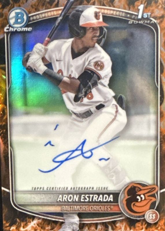 2025 Bowman #CPA-AES Chrome Prospect Auto - FireFractor /3 (1st)