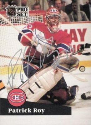 1991 Pro Set #125 Autographs /1000