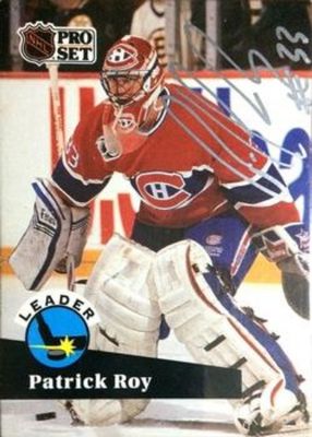 1991 Pro Set #599 Autographs /1000