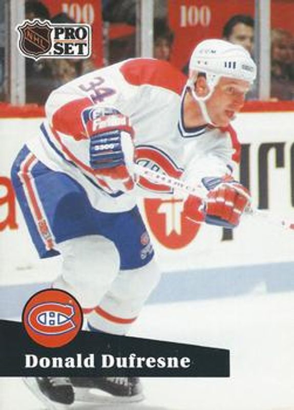 1991 Pro Set (French) #418 Base