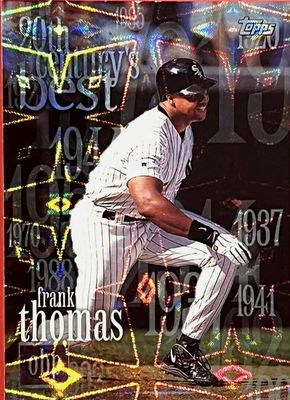 2000 Topps #CB10 20th Century Best Sequential /339