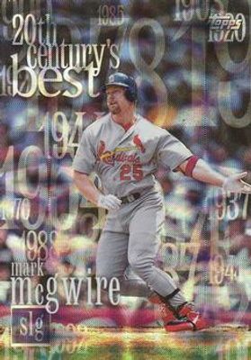 2000 Topps #CB9 20th Century Best Sequential /339