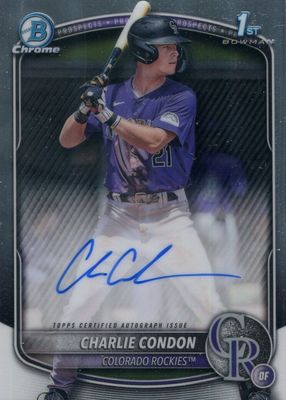 2025 Bowman #CPA-CC Chrome Prospect Auto (1st)