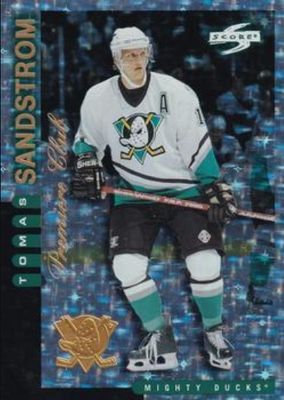 1997 Score Anaheim Mighty Ducks #12 Premier Club