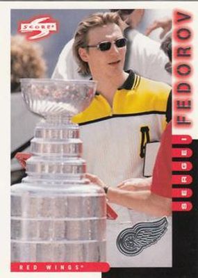 1997 Score Detroit Red Wings #3 Base