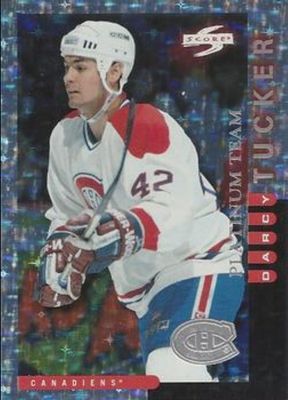 1997 Score Montreal Canadiens #13 Platinum Team