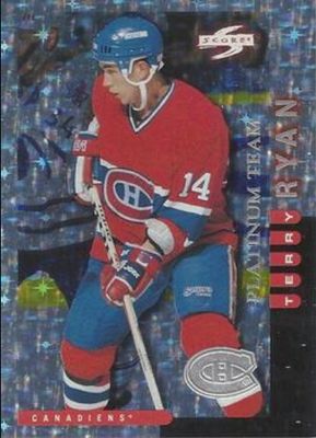 1997 Score Montreal Canadiens #15 Platinum Team