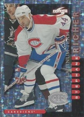 1997 Score Montreal Canadiens #8 Platinum Team