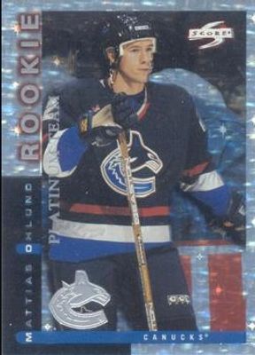 1997 Score Vancouver Canucks #6 Platinum