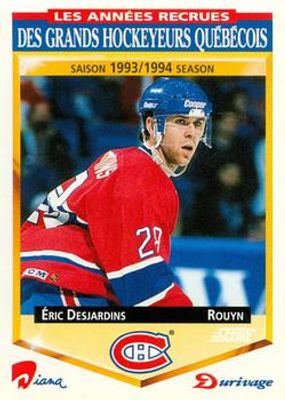 1993 Score Durivage #12 Base