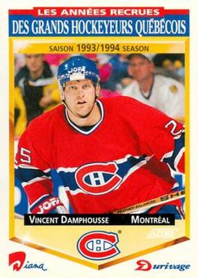 1993 Score Durivage #11 Base