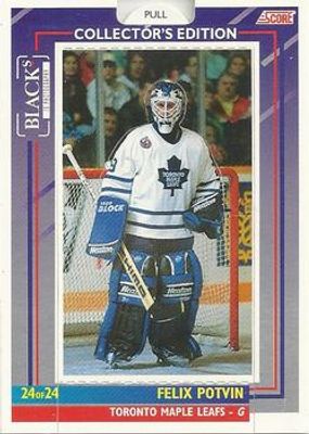 1993 Score Black's Toronto Maple Leafs Pop-Ups #24 Base