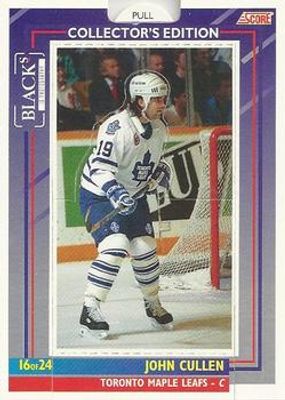 1993 Score Black's Toronto Maple Leafs Pop-Ups #16 Base